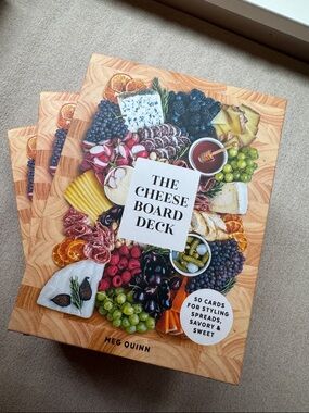 The Cheese Board Deck — Multicolor Illustrated Cheese & Charcuterie Cards